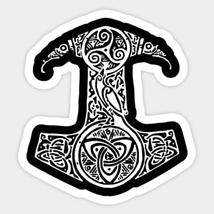 Thor Hammer Sticker